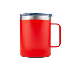 14oz Powder Coated Vacuum Handle Mug — 1-Color Imprint