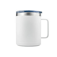 14oz Powder Coated Vacuum Handle Mug — 1-Color Imprint