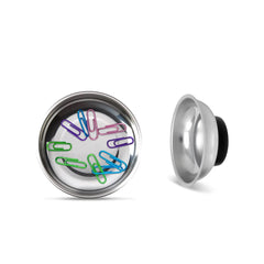 Mini Magnetic Accessory Bowl + Paper Clips