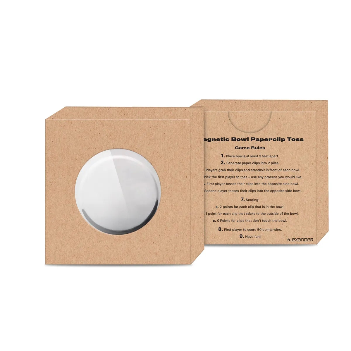 Magnetic Bowl Toss Game