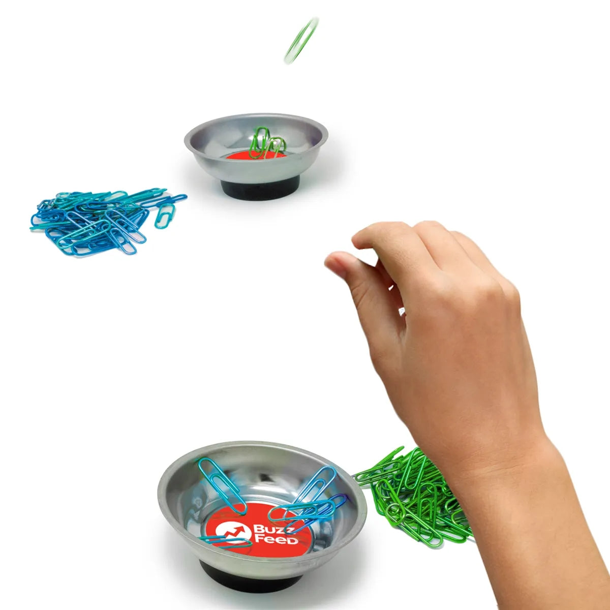 Magnetic Bowl Toss Game