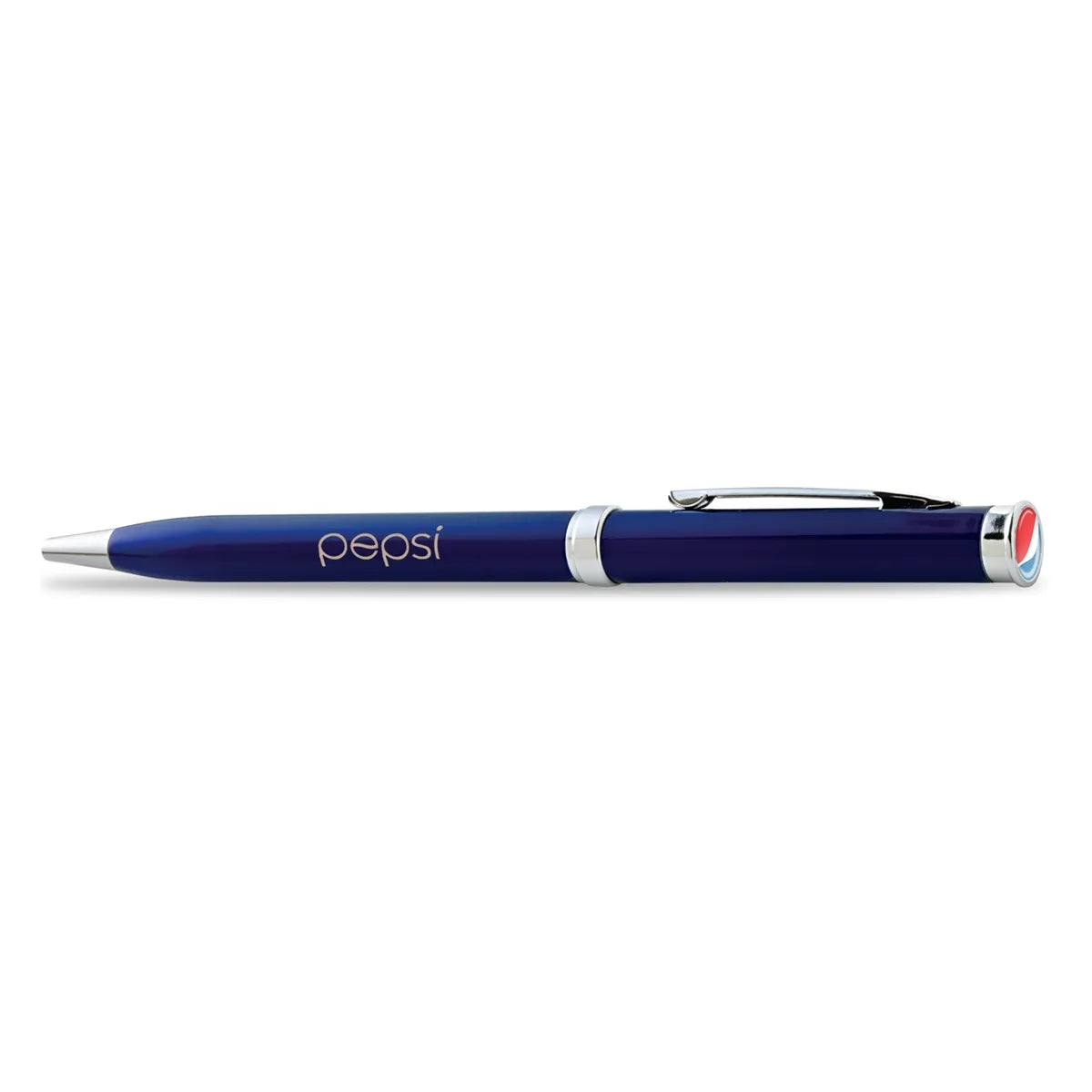Slim Domed-Logo Metal Pen