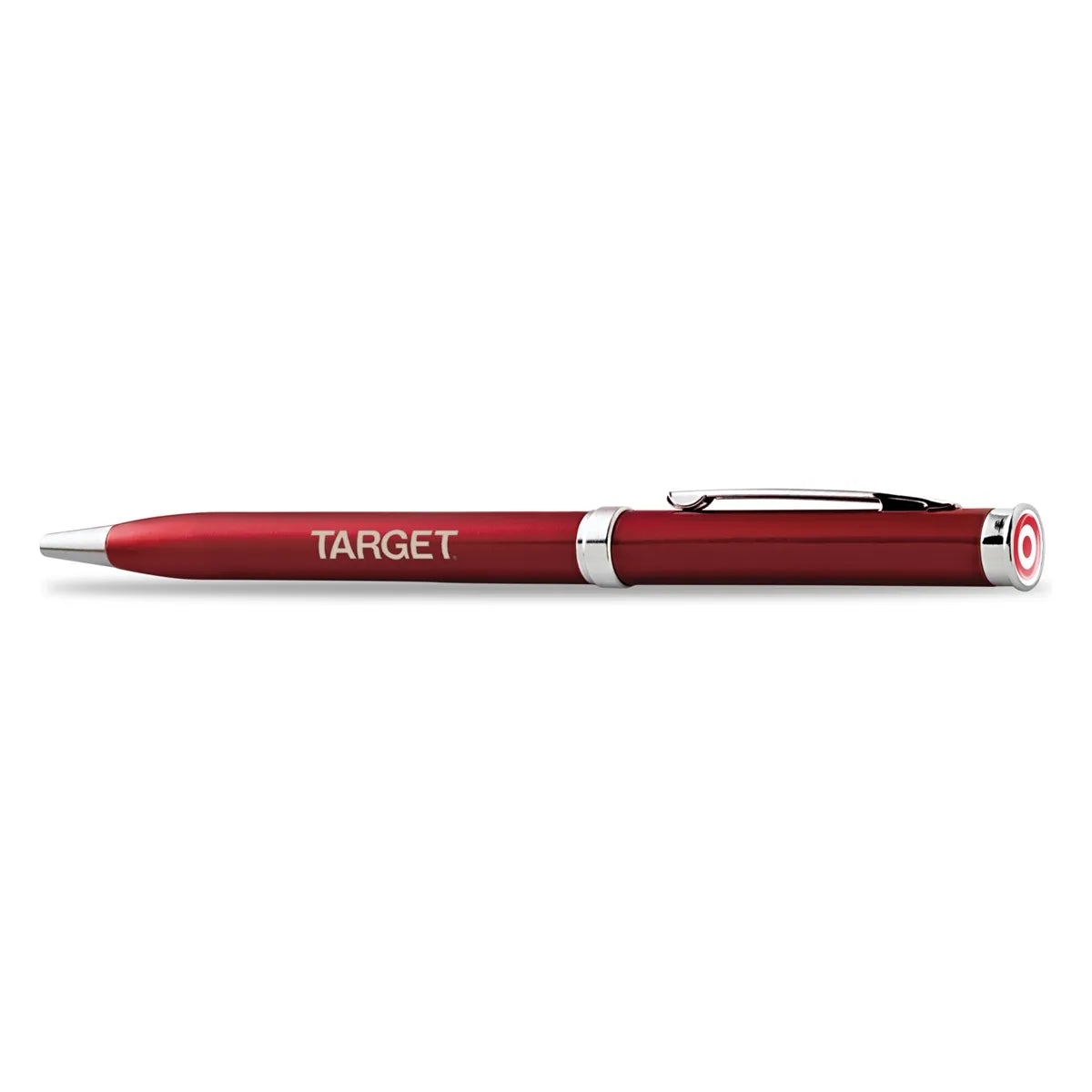 Slim Domed-Logo Metal Pen