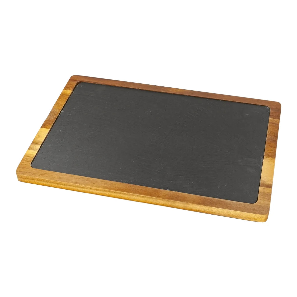 Rectangle Flair Acacia Wood/ Slate Cutting Board