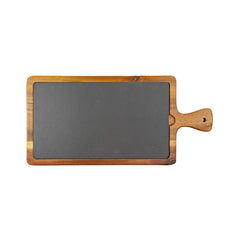 Large Flair Acacia Wood/Slate Cutting Board