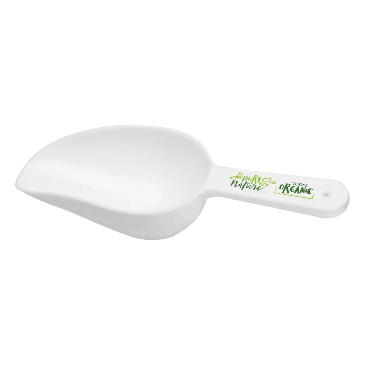 White 4 oz. Scoop