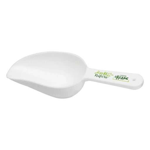 White 4 oz. Scoop