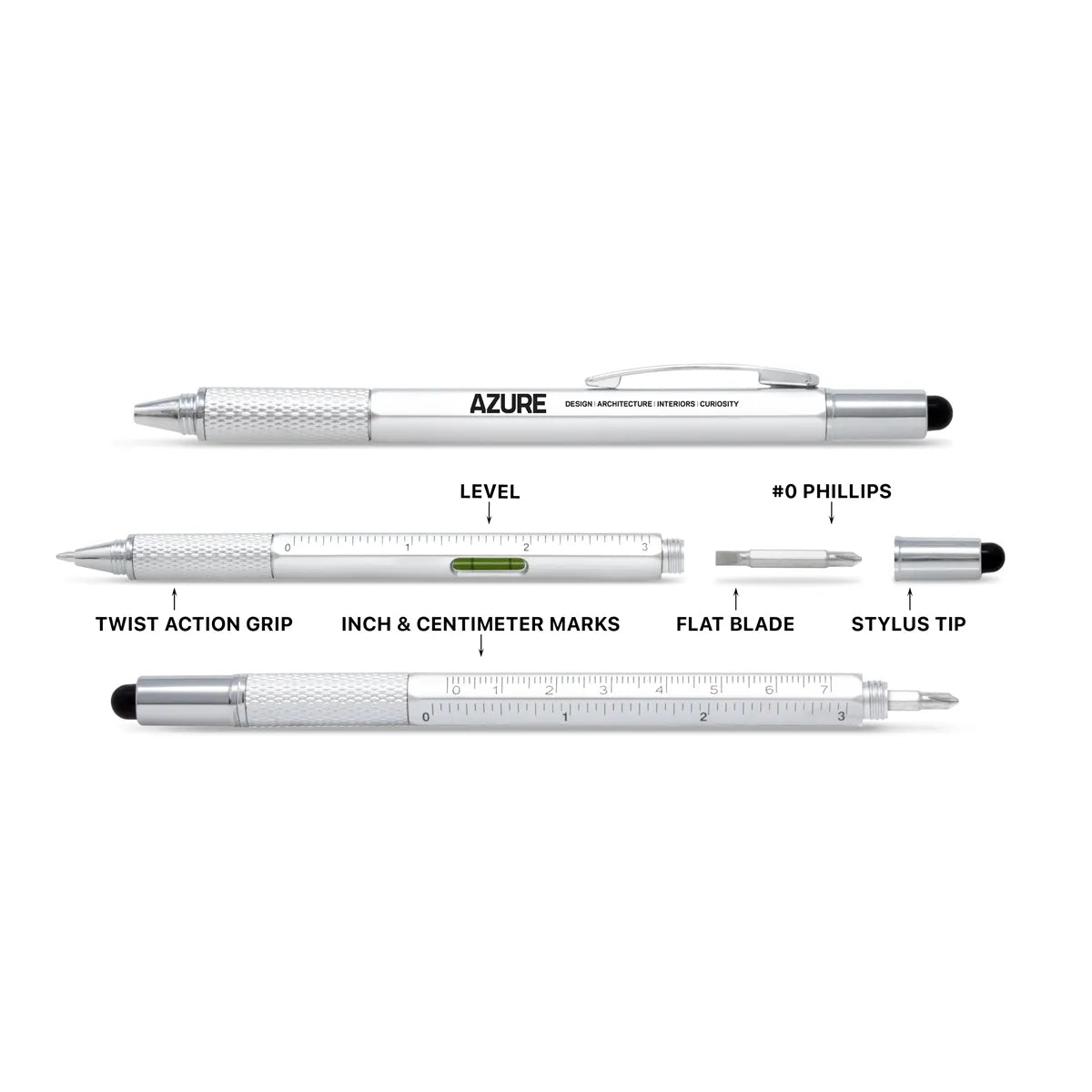 6-in-1 Stylus Tool Pen