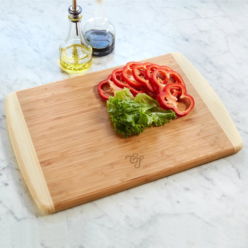 Bamboo 2-Tone Rectangle Cutting Board