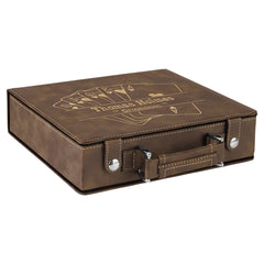Leatherette Poker Set