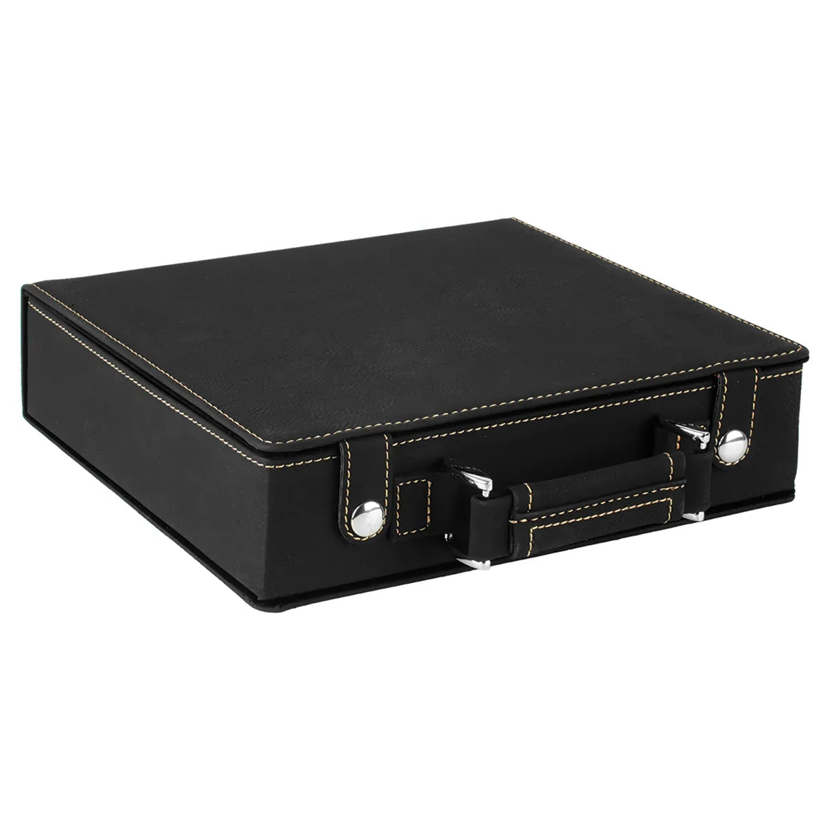 Leatherette Poker Set