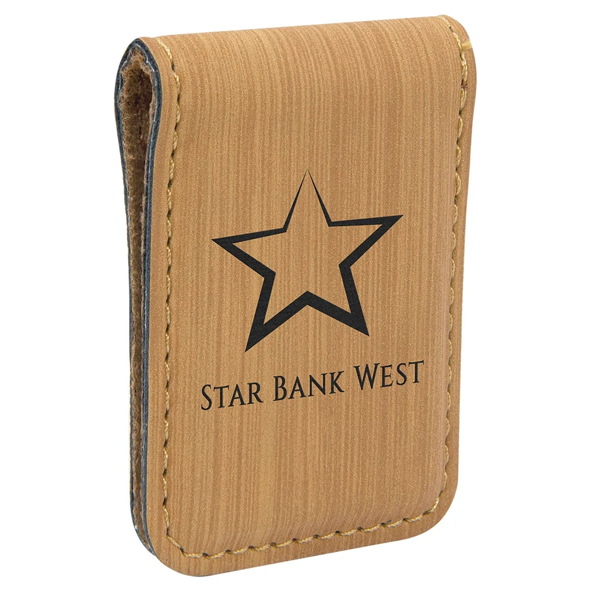 Leatherette Money Clip
