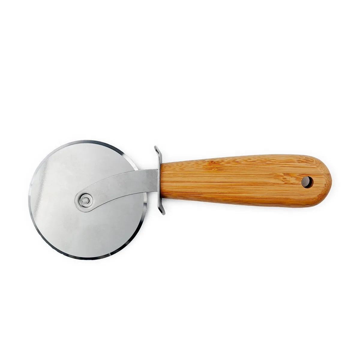 Premium Bamboo Pizza Cutter Wheel