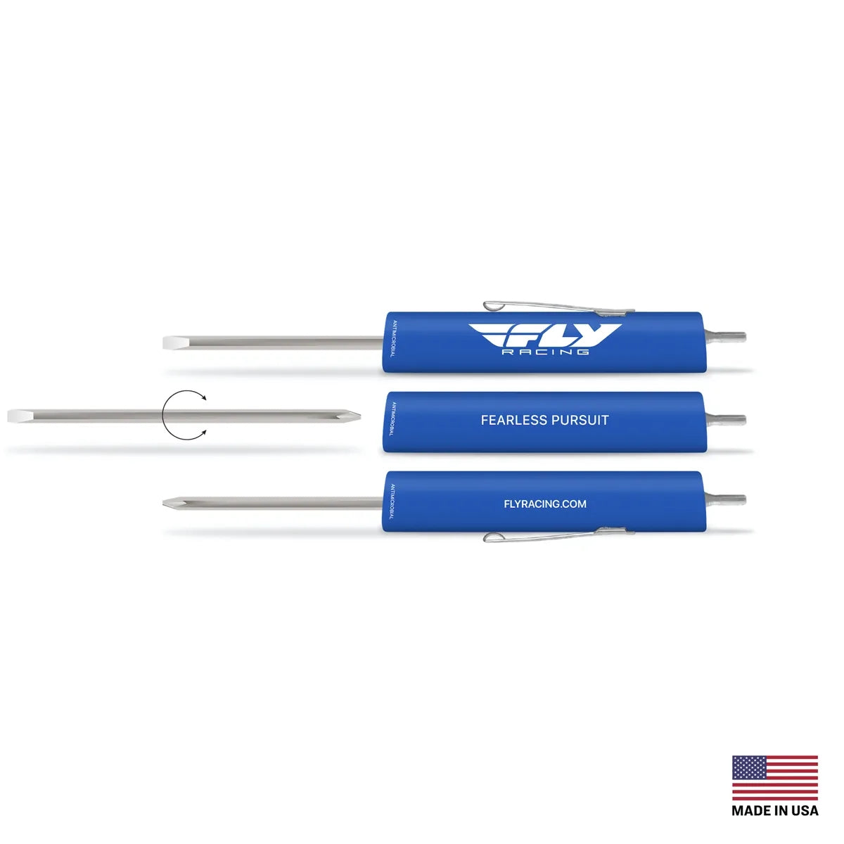 Reversible Screwdriver — 5.38″ × 0.56″