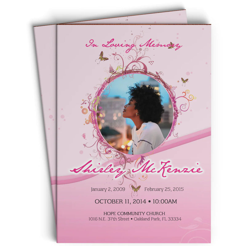 #49MP In Memory Memorial Program Design