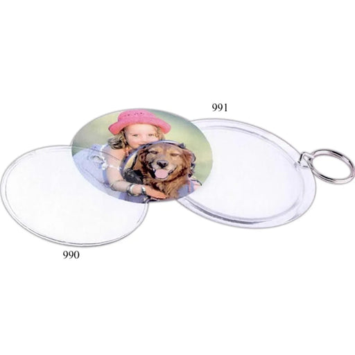 Snap-in Key Tag — 2 3/4"