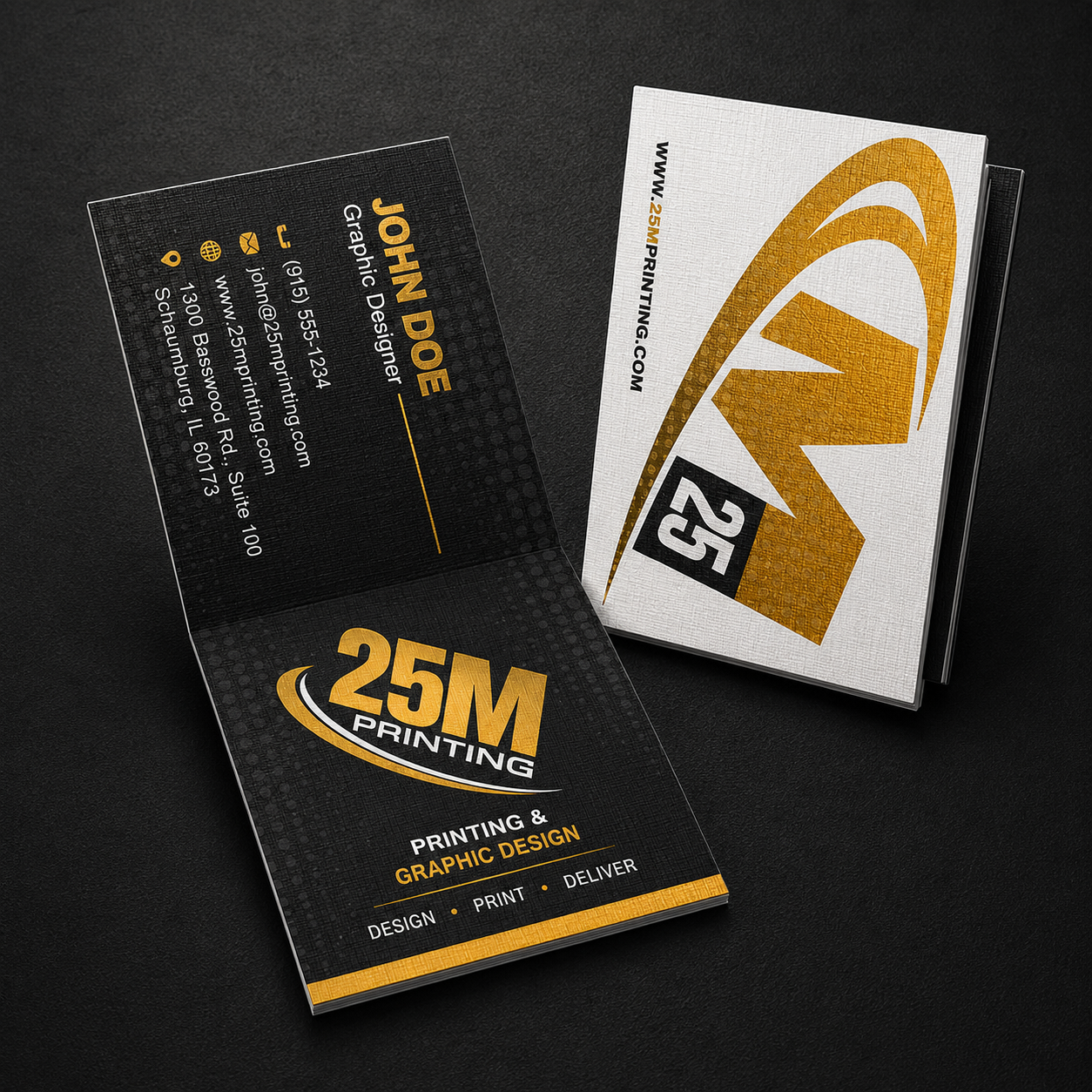 Foldable Business Cards