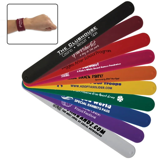 Silicone Slap Bracelet