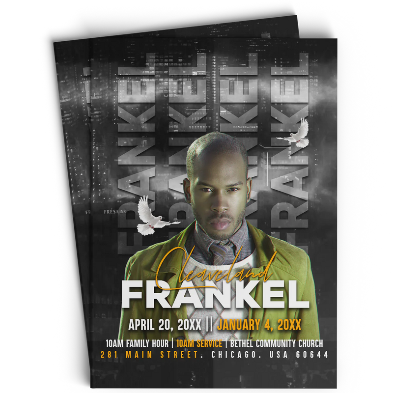 #82MP Memorial Program Design