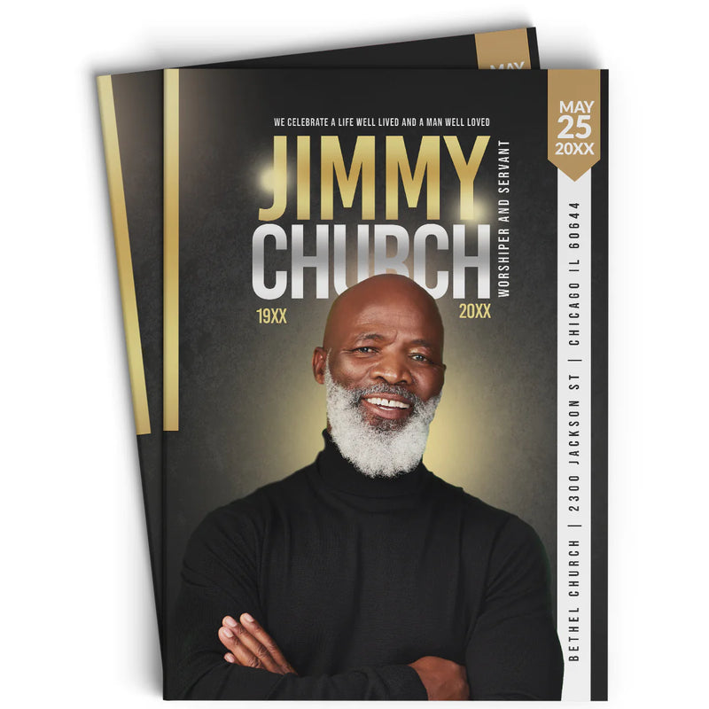 #90MP Memorial Program Design