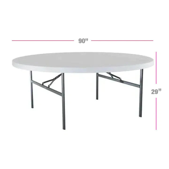 90" X 90" Round Tablecloth