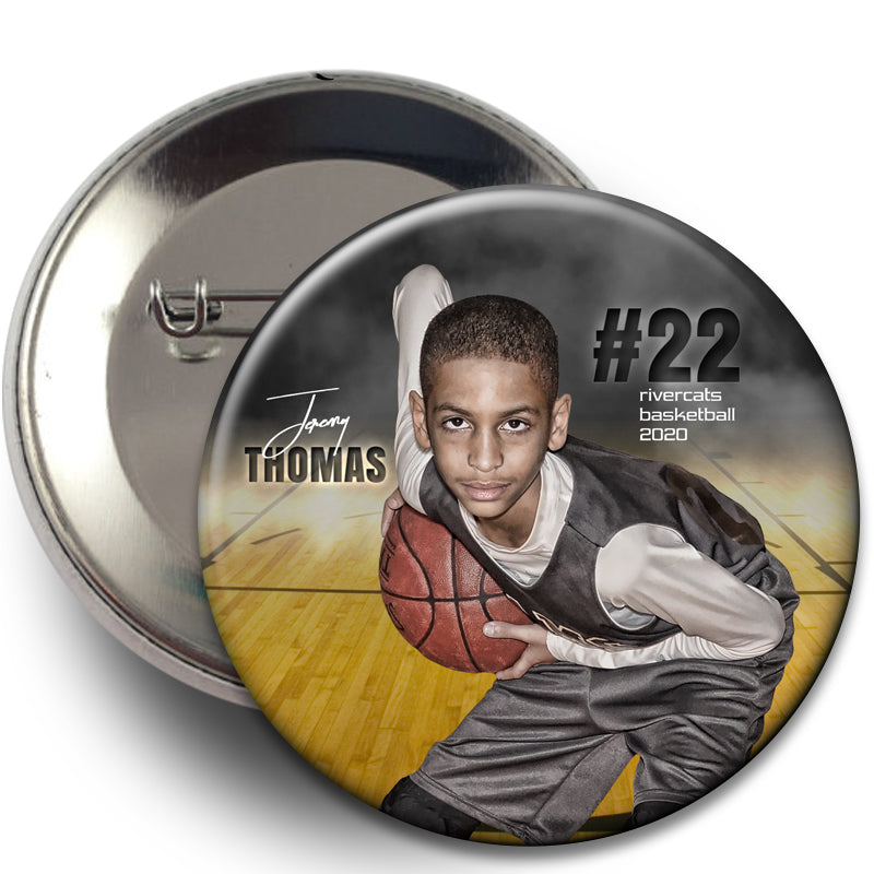 9B - In The Shadows Basketball Button