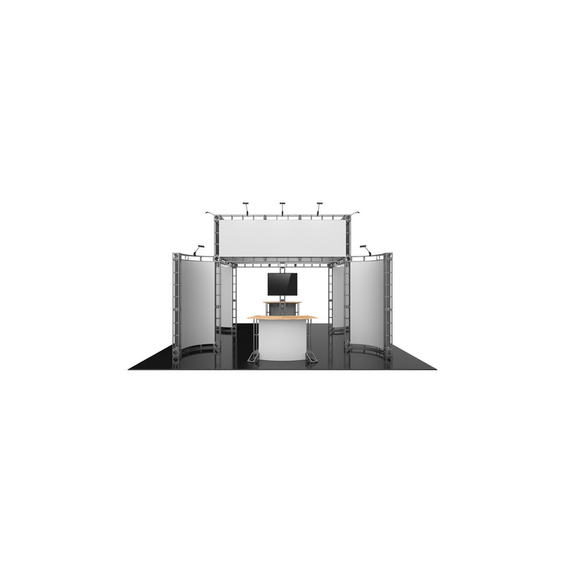 Aarhus Orbital Express Truss 20x20 Modular Island Exhibit