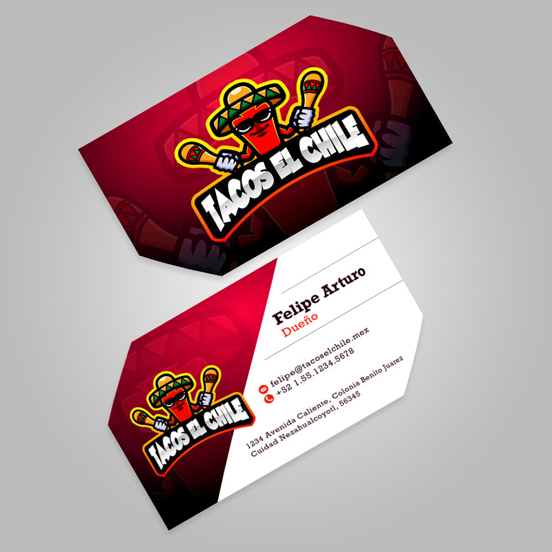 Corner Cut Business Cards