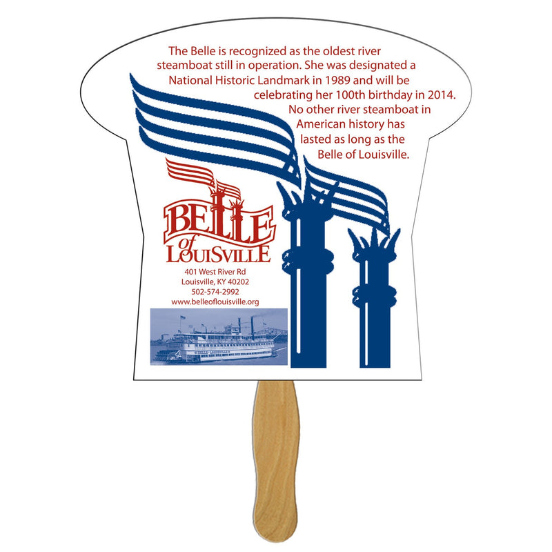 BF-56 - Mushroom Hand Fan