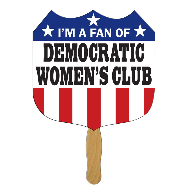 BF-63 - Interstate Sign Hand Fan