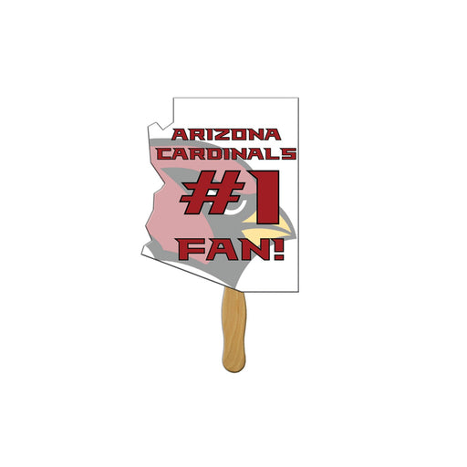 BF-AZ - Arizona State Shape Hand Fan