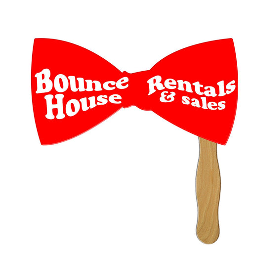 BF-155 - Large Bow Tie Hand Fan