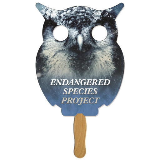 BF-163 - Owl Hand Fan