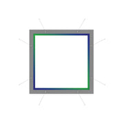 Blaze Light Box - Hanging Square 0802