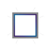Blaze Light Box - Hanging Square 0803
