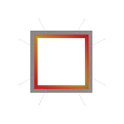 Blaze Light Box - Hanging Square 0804