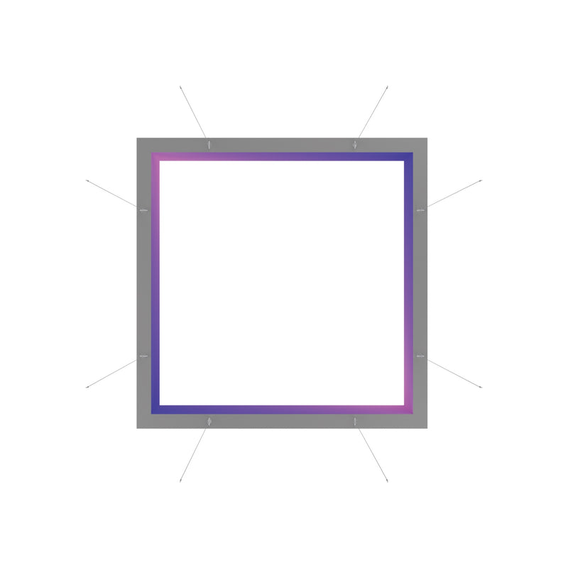 Blaze Light Box - Hanging Square 1002