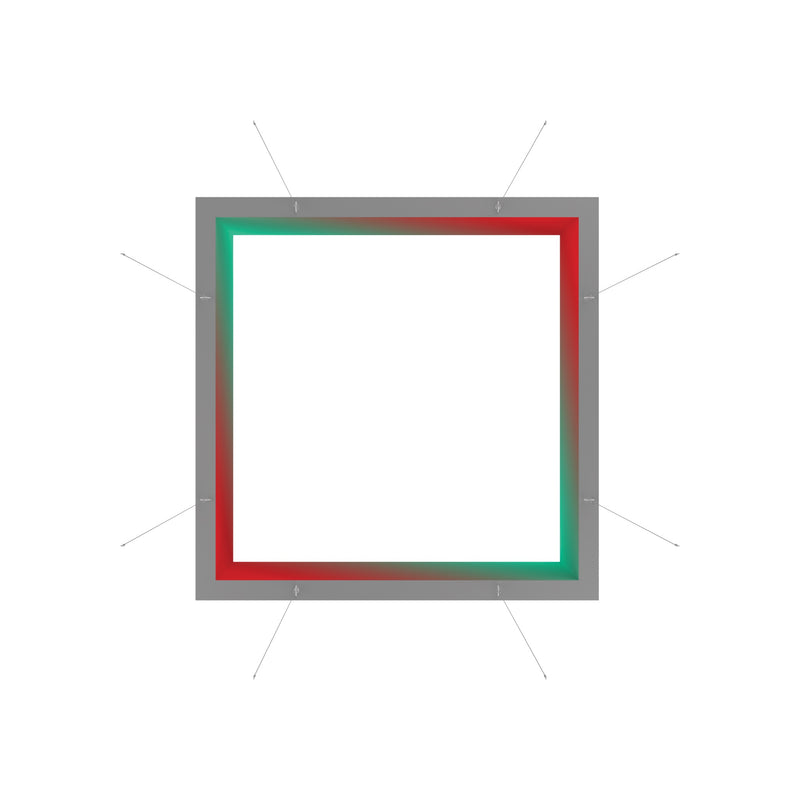 Blaze Light Box - Hanging Square 1003