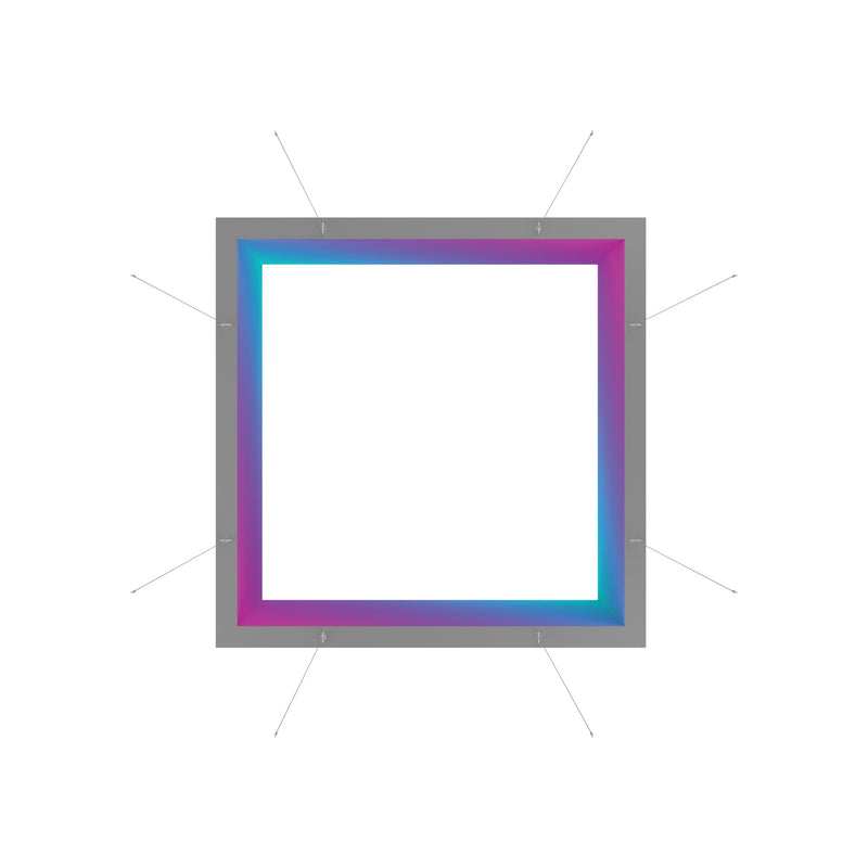 Blaze Light Box - Hanging Square 1004