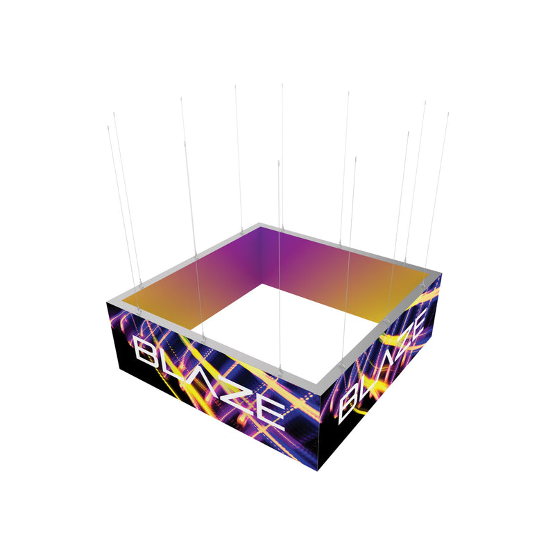 Blaze Light Box - Hanging Square 1204