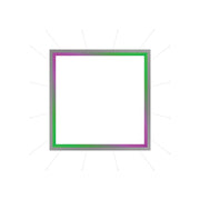 Blaze Light Box - Hanging Square 1602
