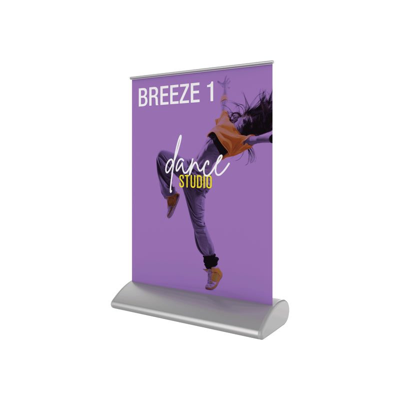 Breeze 1 Tabletop Retractable Banner Stand