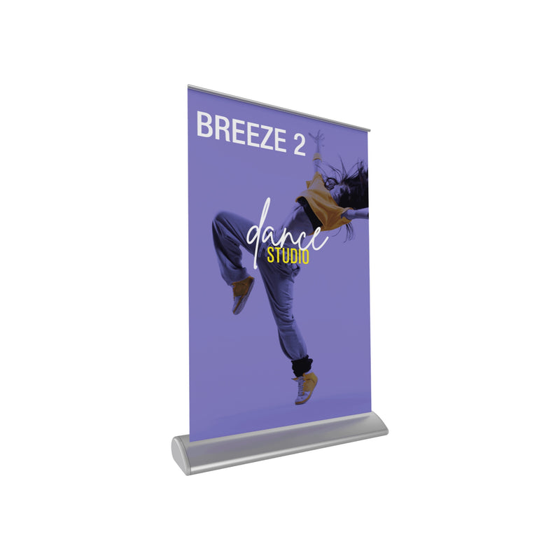 Breeze 2 Tabletop Retractable Banner Stand