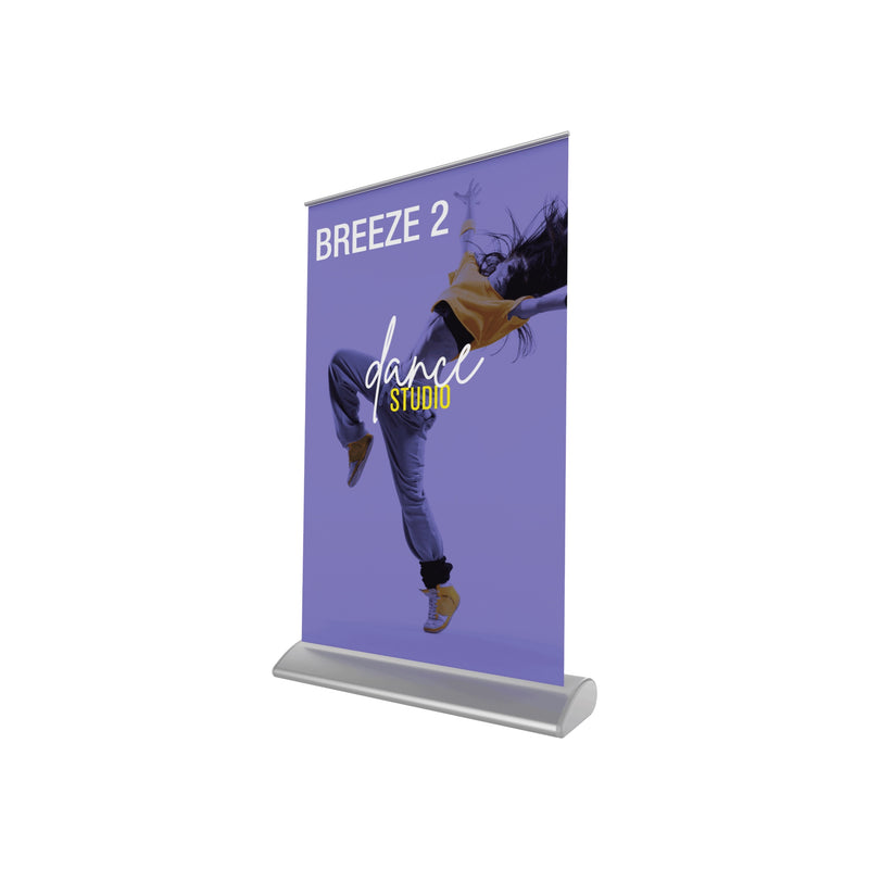 Breeze 2 Tabletop Retractable Banner Stand