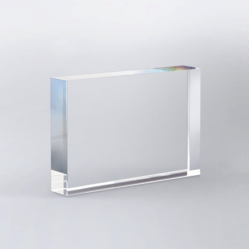 25MC0813B Freestanding Lucite Block