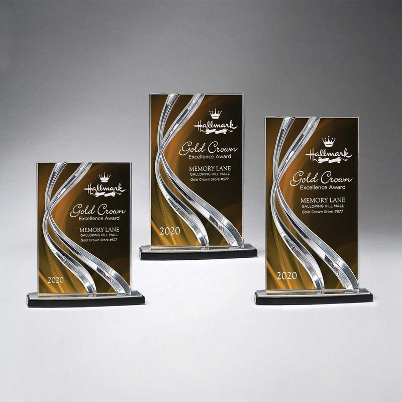 25MCD1022AGO Sweeping Ribbon Award