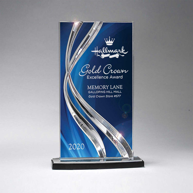 25MCD1022CBL Sweeping Ribbon Award