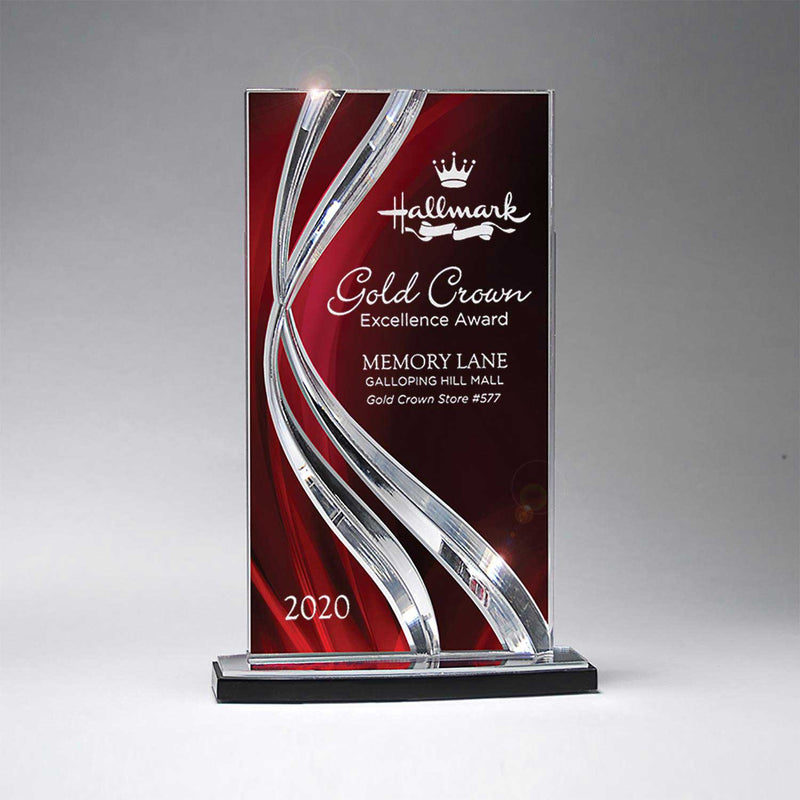 25MCD1022CRD Sweeping Ribbon Award