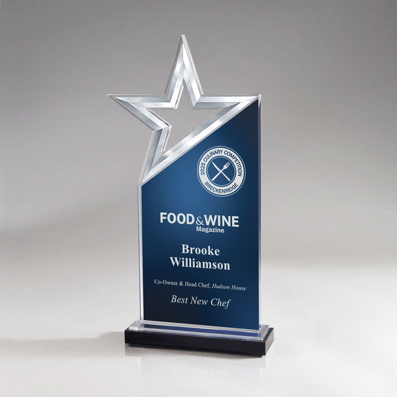 25MCD1214 Breakthrough Acrylic Star Award
