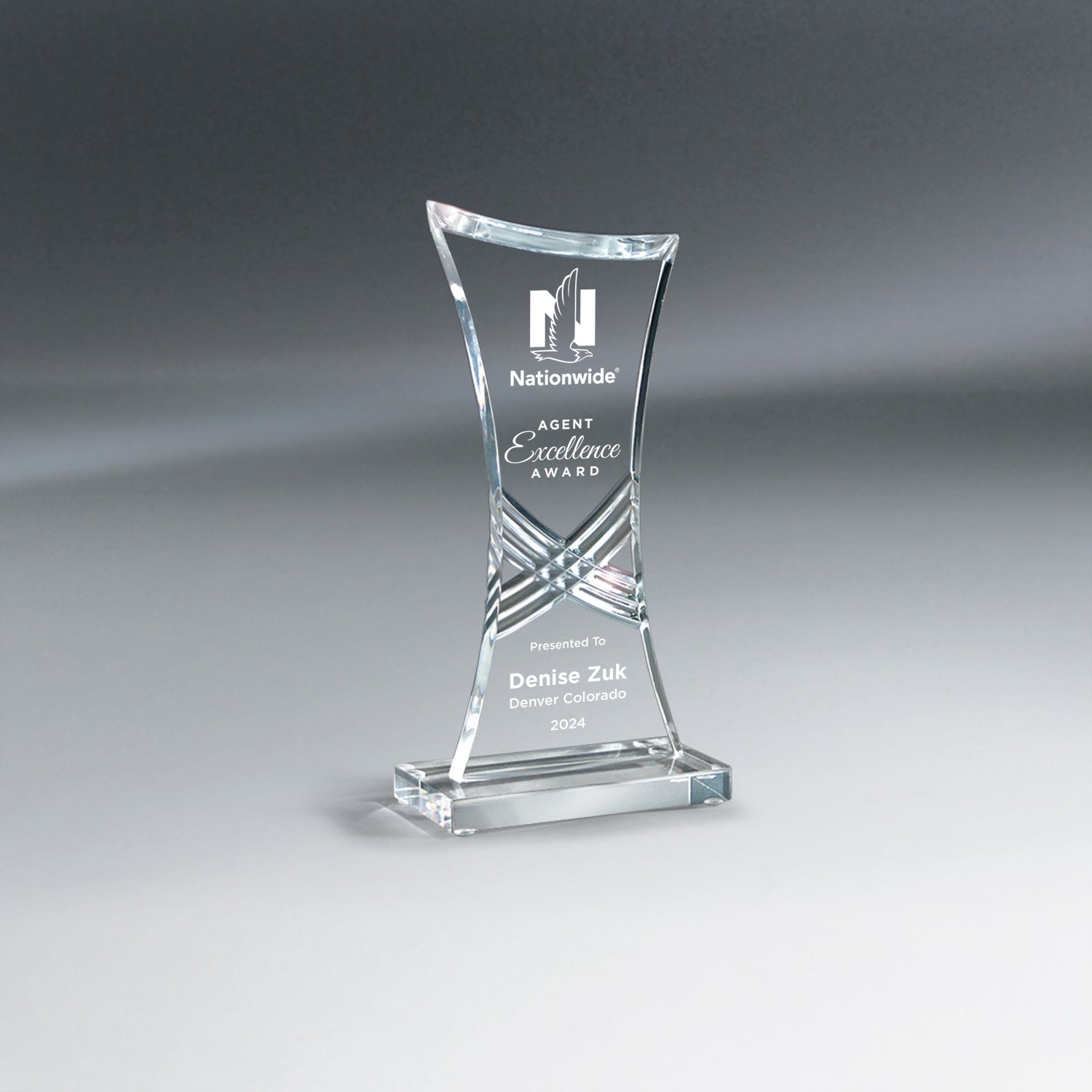 25MCD1215 Harvest Carved Acrylic Award